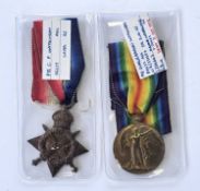 WW1 Medal Pair, Army Ordnance Corps.