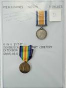 Two single WW1 medals