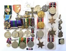 Assorted medals