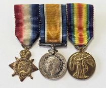 WW1 miniature medal trio