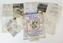Archive relating to Wing Commander Eric N. Adlington (910 Balloon Squadron)