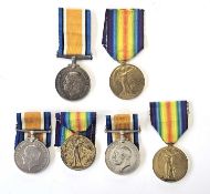 Three WW1 RAF Medal Pairs