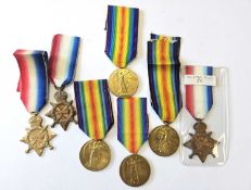 First World War, Single Campaign medals.