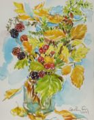 Beverley Fry (b.1948) Autumn Posy