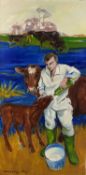 Beverley Fry (b.1948) The Herdsman