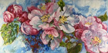 Beverley Fry (b.1948) Apple Blossom