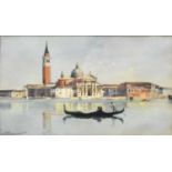 Alberto Prosdocimi (Italian 1852-1925) San Giorgio Maggiore, Venice