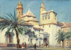 Albert Moulton Foweraker RWS (1873-1942) Antequera