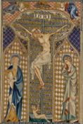 Glasgow School (20th Century) Crucifixion of Christ after the Arundel Psalter
