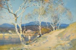 Albert Moulton Foweraker (1873-1942) Spanish Landscape