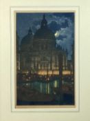 Frederick Marriott (1860-1941) Illumination on the Grand Canal, Venice