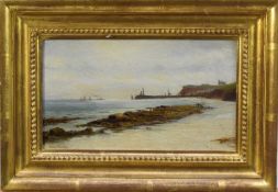 Henry Martin (1835-1908) The Coast Near Whitby
