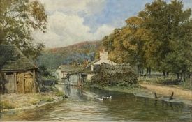 Wilmot Pilsbury (1840-1908) Golden Autumn