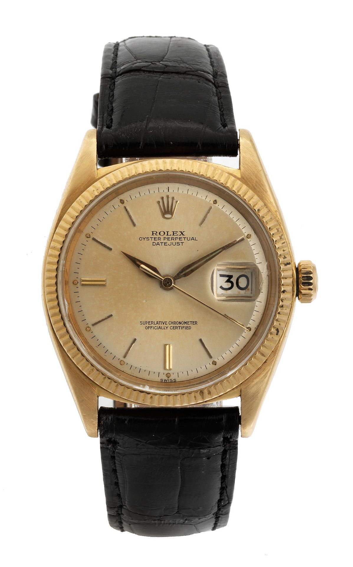 Goldene ROLEX Oyster Perpetual Datejust