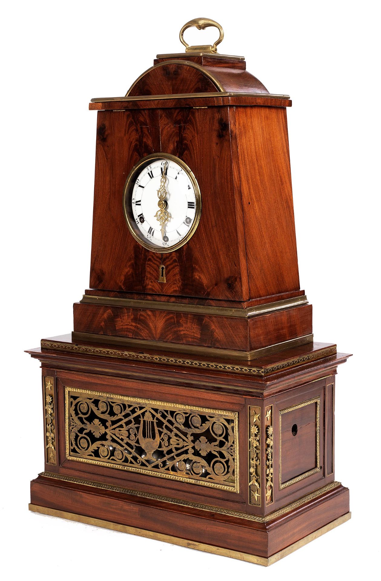 Elegante Empire-Carillon-Uhr