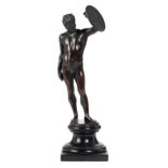 Bronzestatuette: Kriegsgott Mars