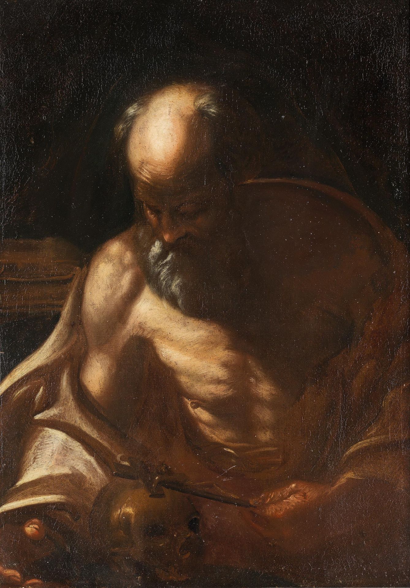 Italienischer Maler des 17. Jahrhunderts,in Art des Jusepe de Ribera