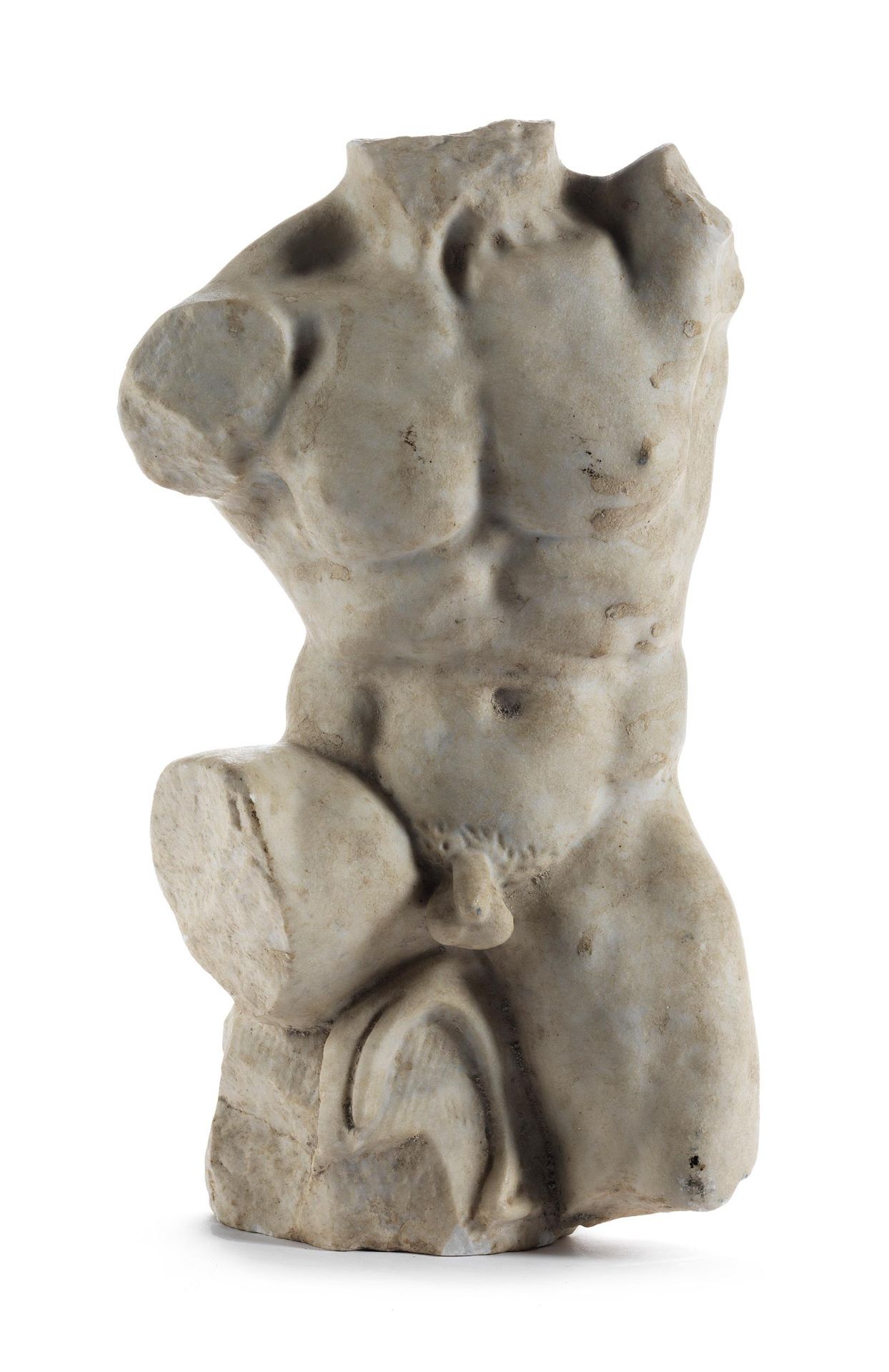 Marmorfigur: „Torso del Belvedere“