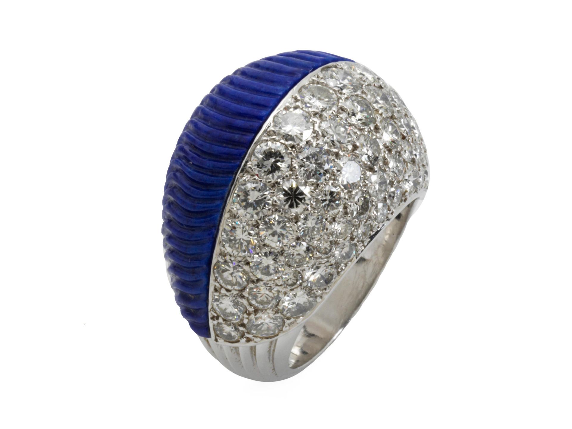 Lapislazuli-Brillantring von CARTIER