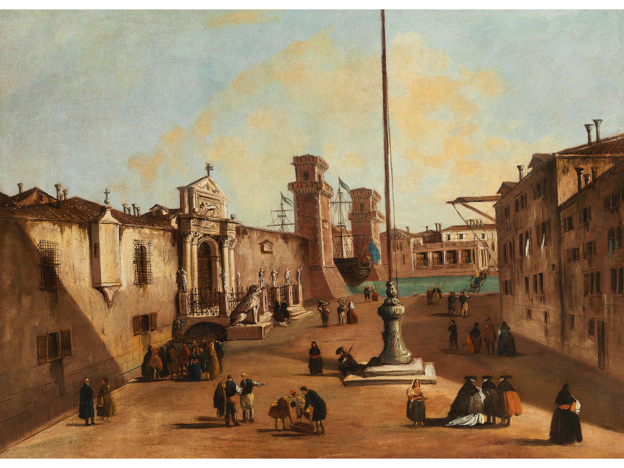 Francesco Tironi, um 1745 Venedig – 1797 Bologna, zug.