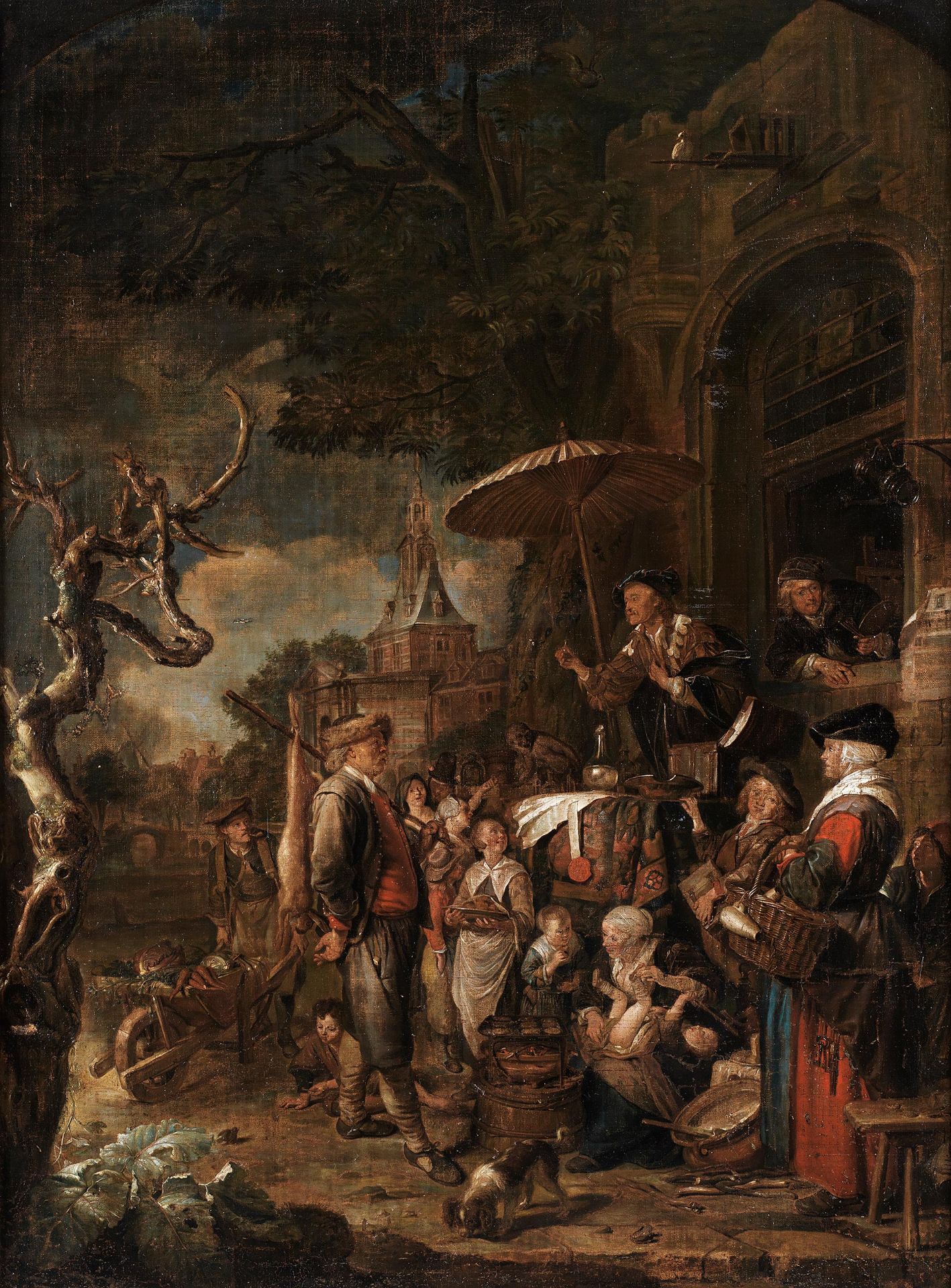 Gerrit Dou, 1613 Leiden – 1676 ebenda, Kreis des/ Nachfolge des