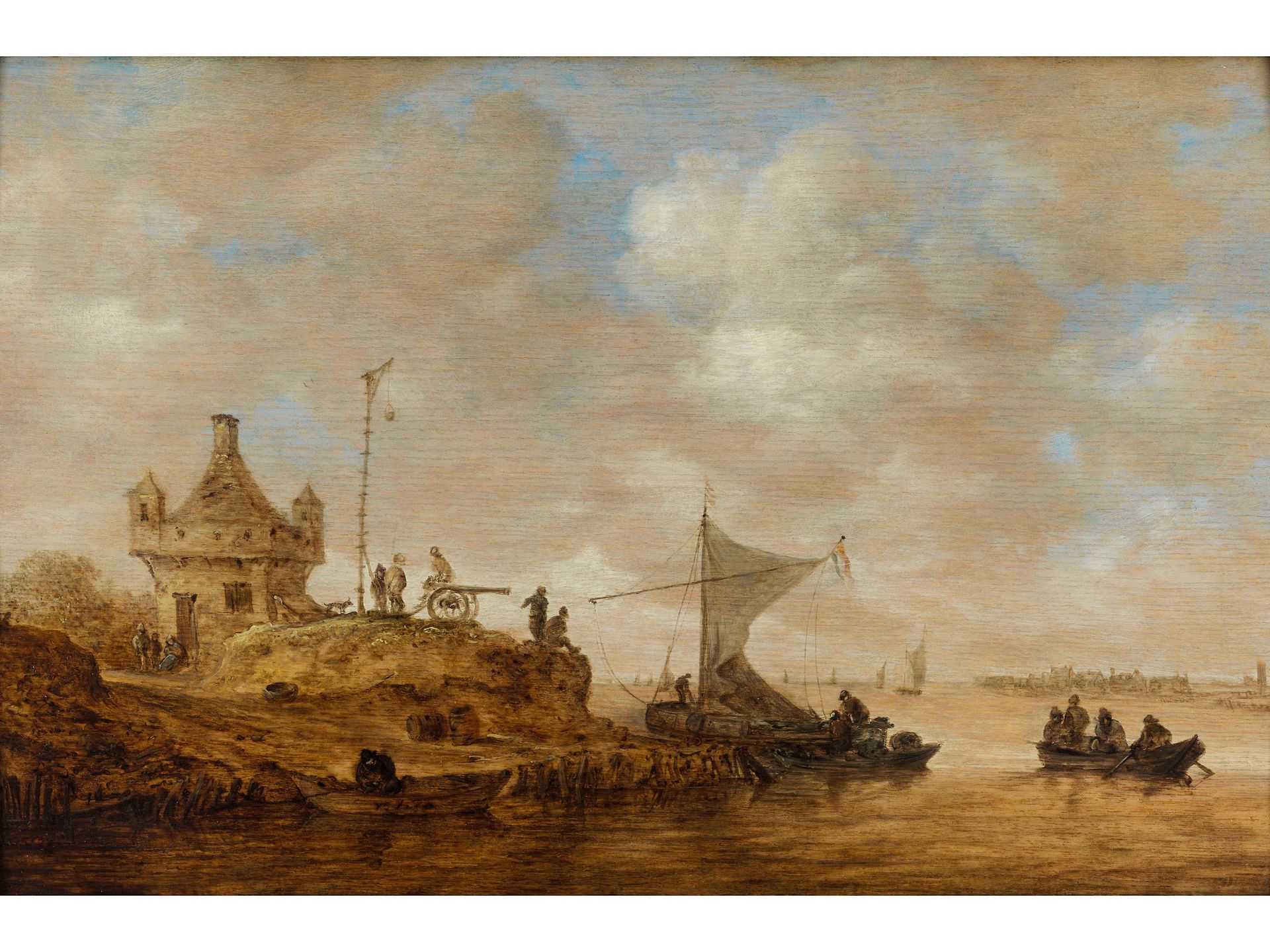 Jan Jozefsz. van Goyen, 1596 Leiden – 1656 Den Haag