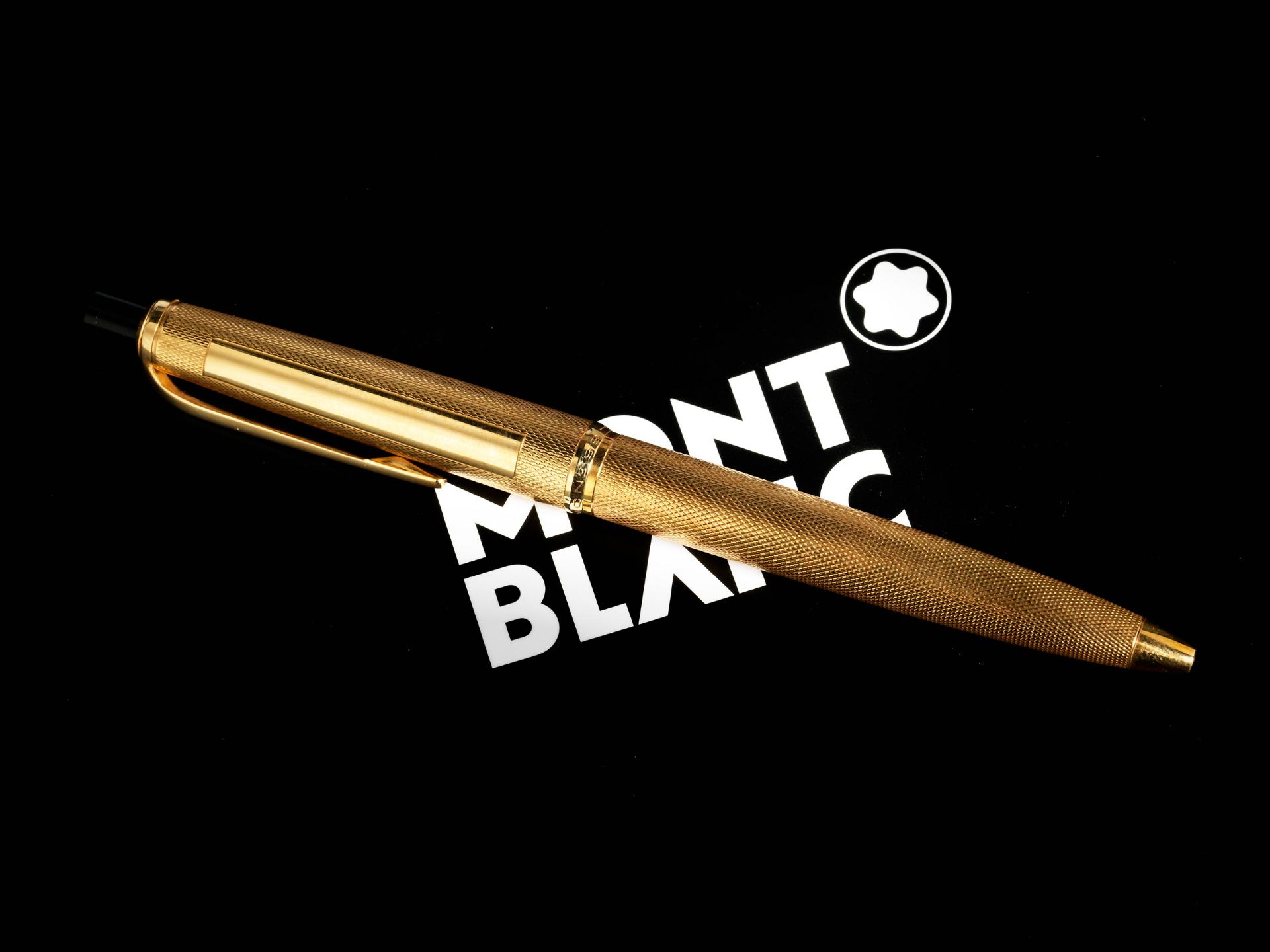 Montblanc Kugelschreiber Gold