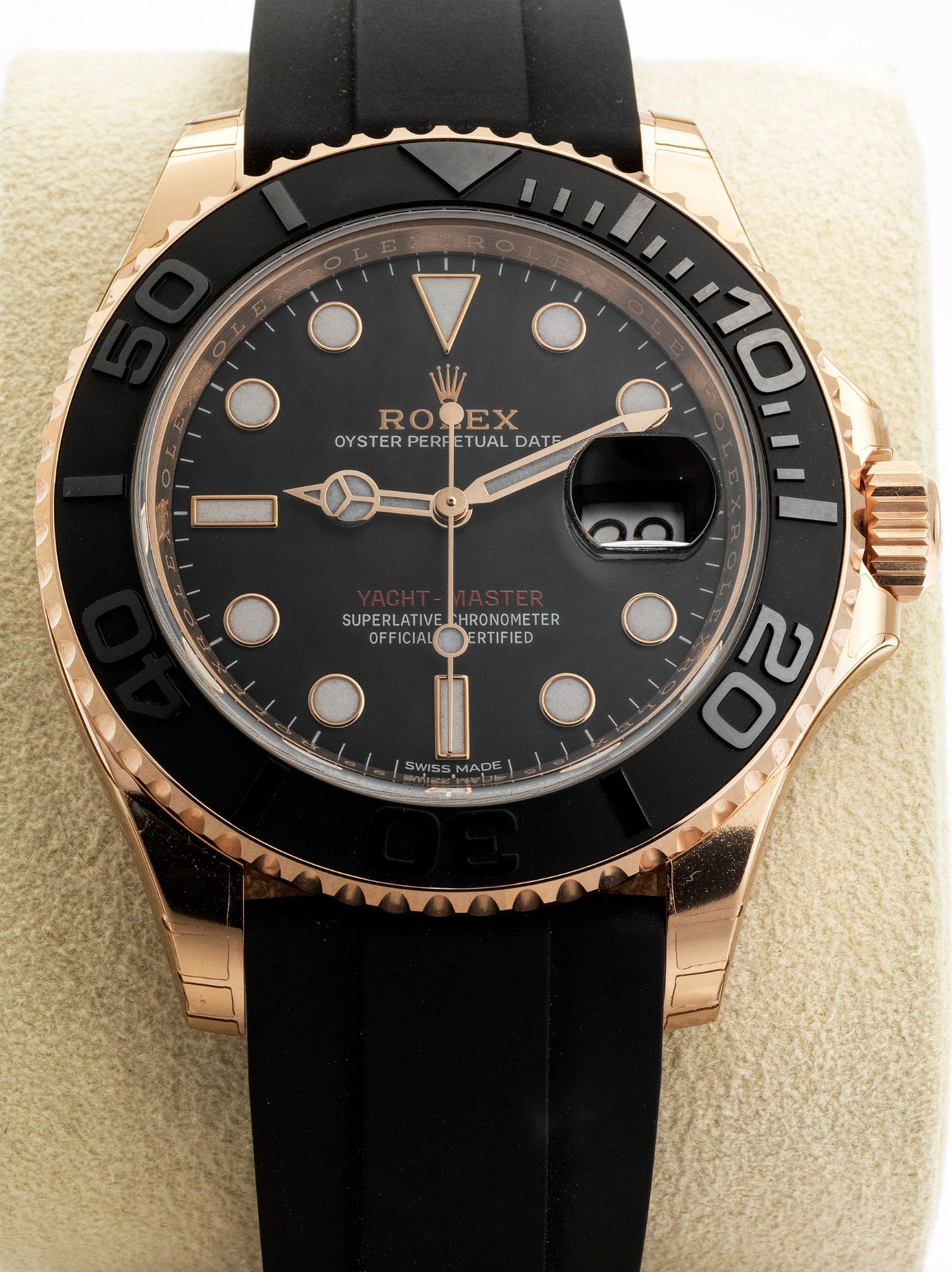 Goldene ROLEX Oyster Perpetual "Yacht-Master 40"