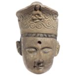 Kopf des Bodhisattva Guan-yin