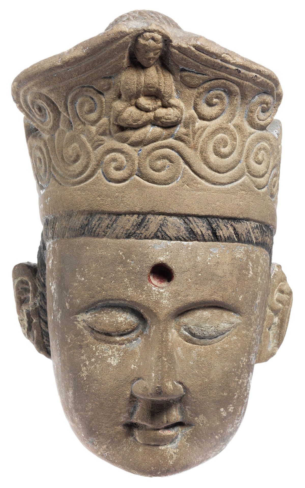 Kopf des Bodhisattva Guan-yin
