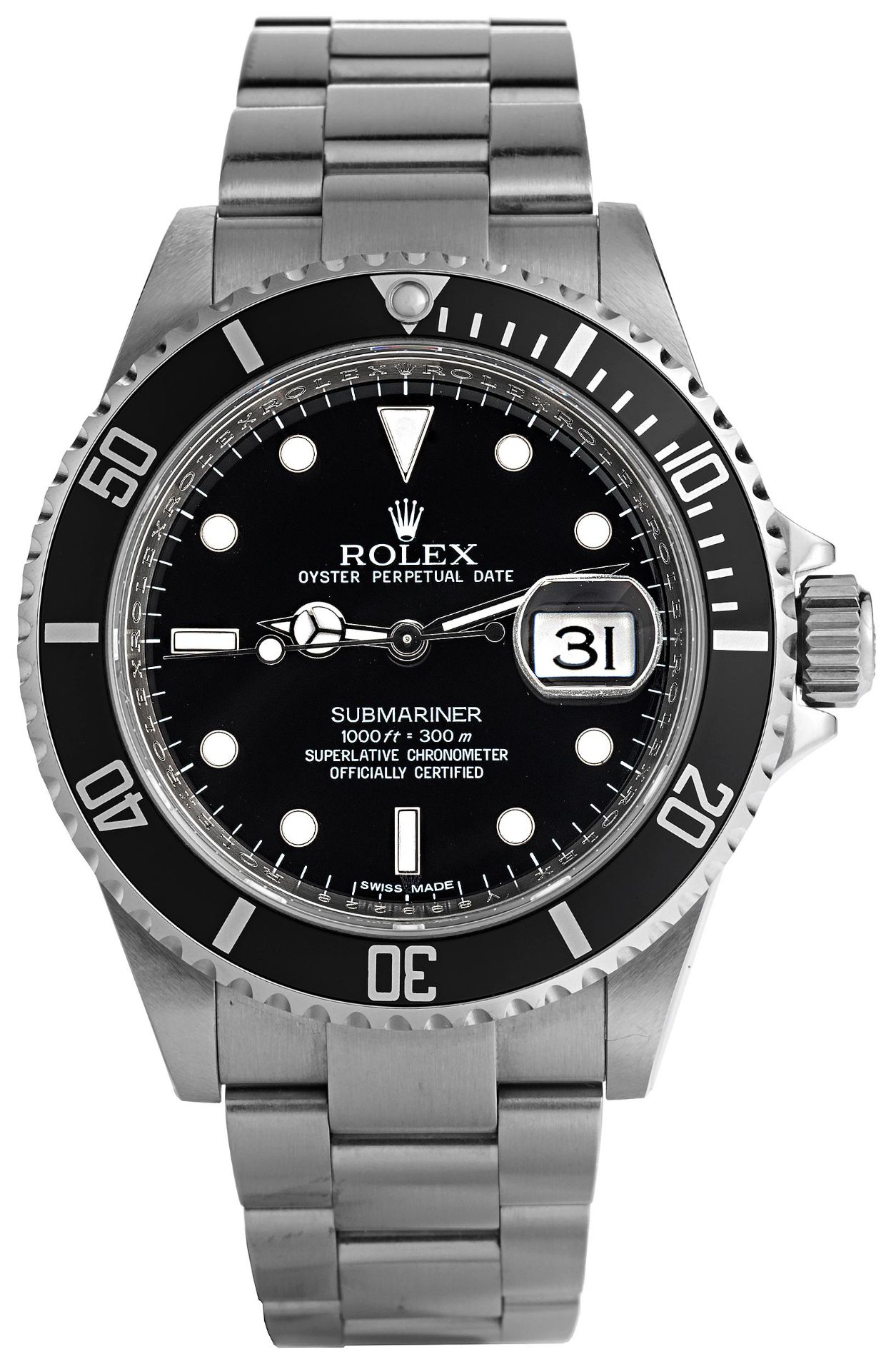 ROLEX Submariner in Stahl, Referenz 16610