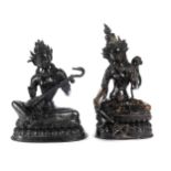 Paar Buddha-Figuren