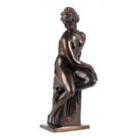 Bronzestatue Allegorie der Architektur