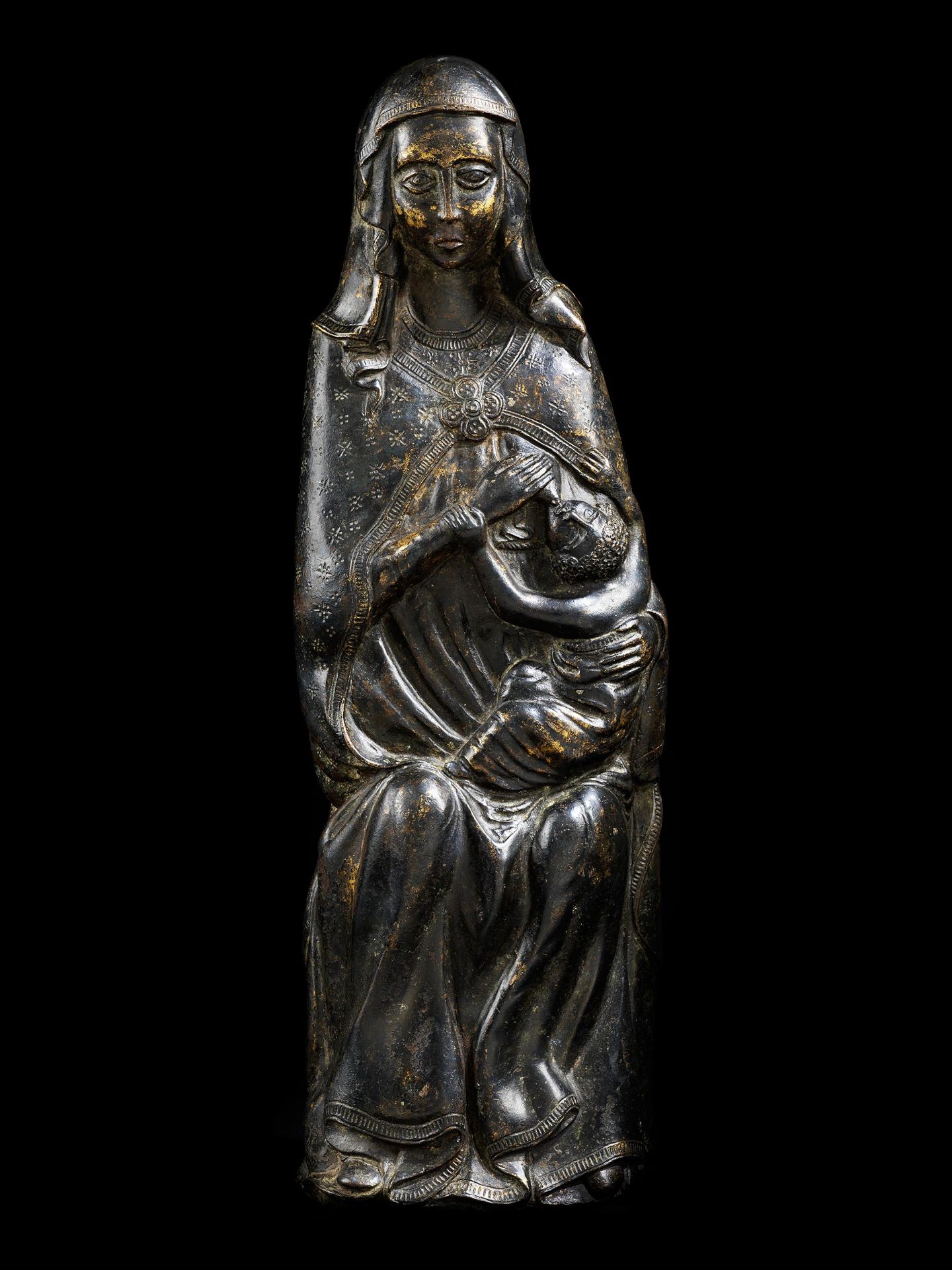 Bronze Madonna lactans