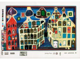 Friedensreich Hundertwasser, 1928 Wien – 2000 Brisbane