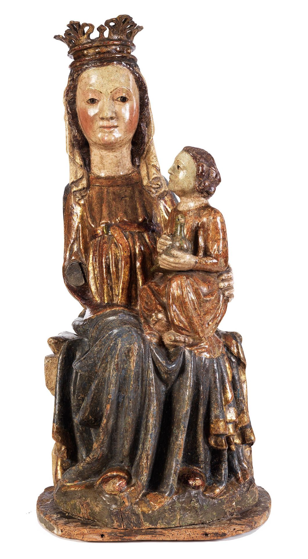 Französische Madonna mit dem Jesusknaben