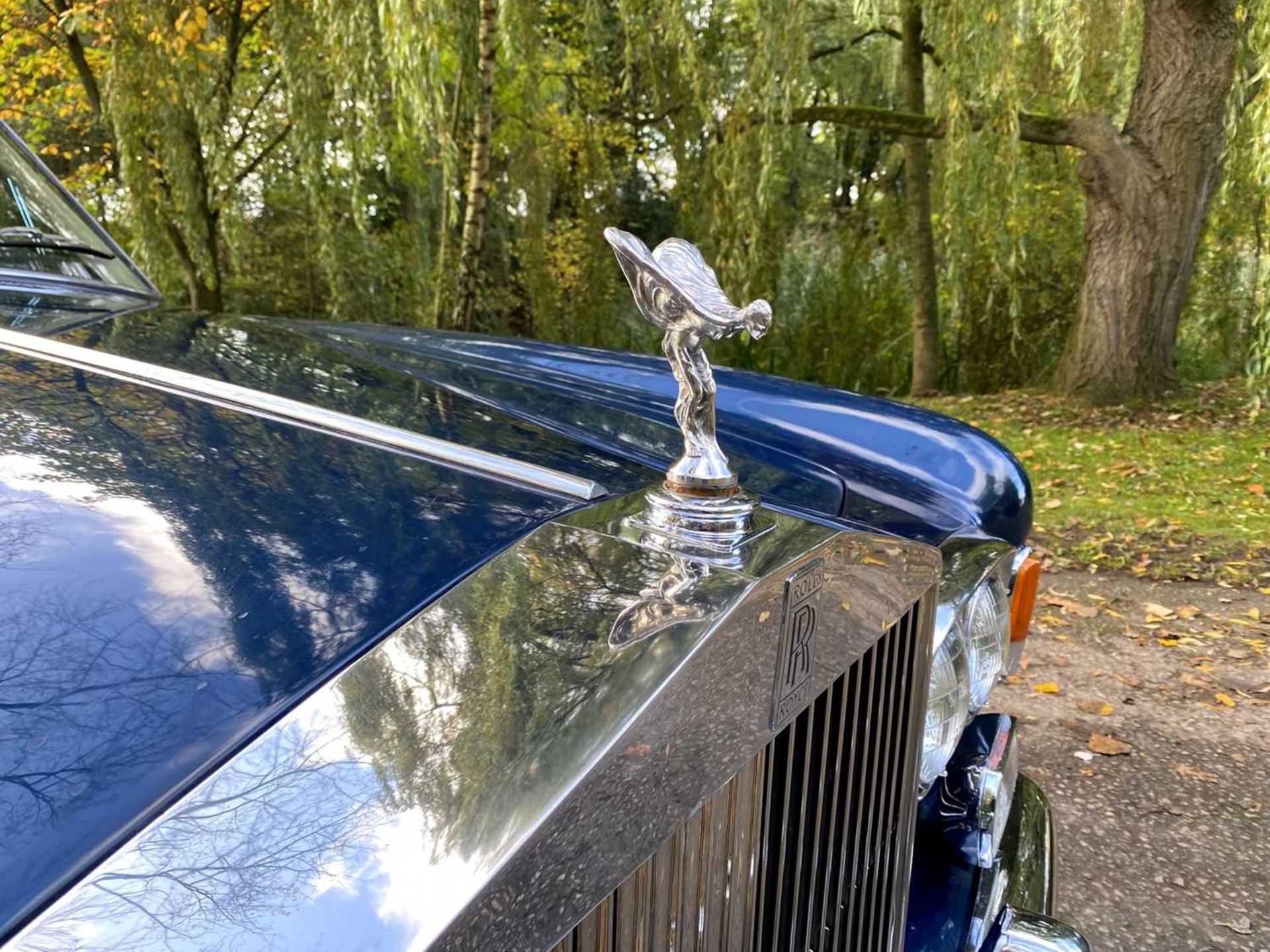 1971 Rolls-Royce Corniche Saloon Finished in Royal Navy Blue with Tobacco hide - Image 75 of 100