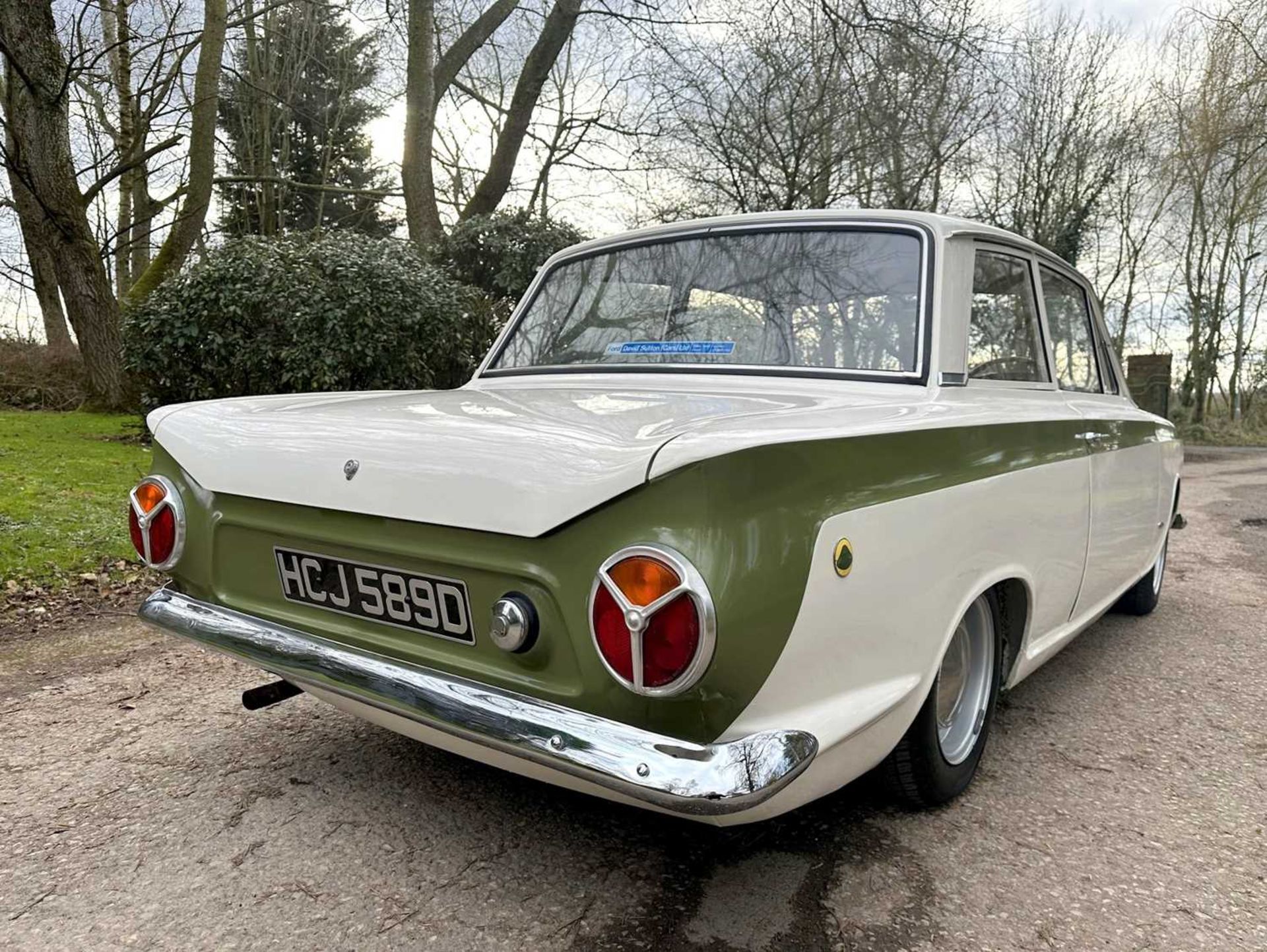 1963 Ford Lotus Cortina Pre-Aeroflow model, fitted with A-frame rear suspension - Image 20 of 58