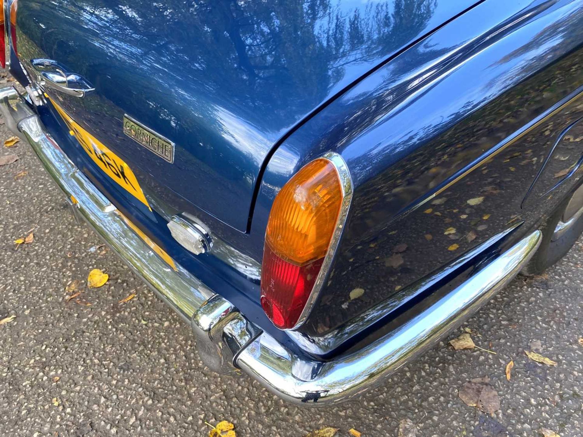 1971 Rolls-Royce Corniche Saloon Finished in Royal Navy Blue with Tobacco hide - Image 82 of 100