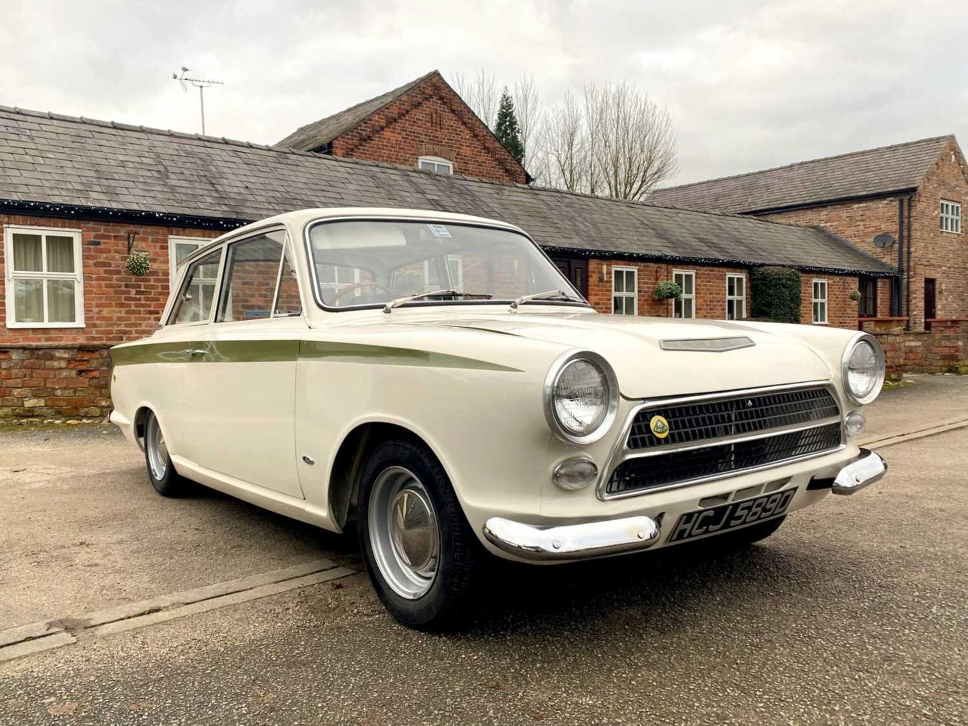 1963 Ford Lotus Cortina Pre-Aeroflow model, fitted with A-frame rear suspension - Image 7 of 58