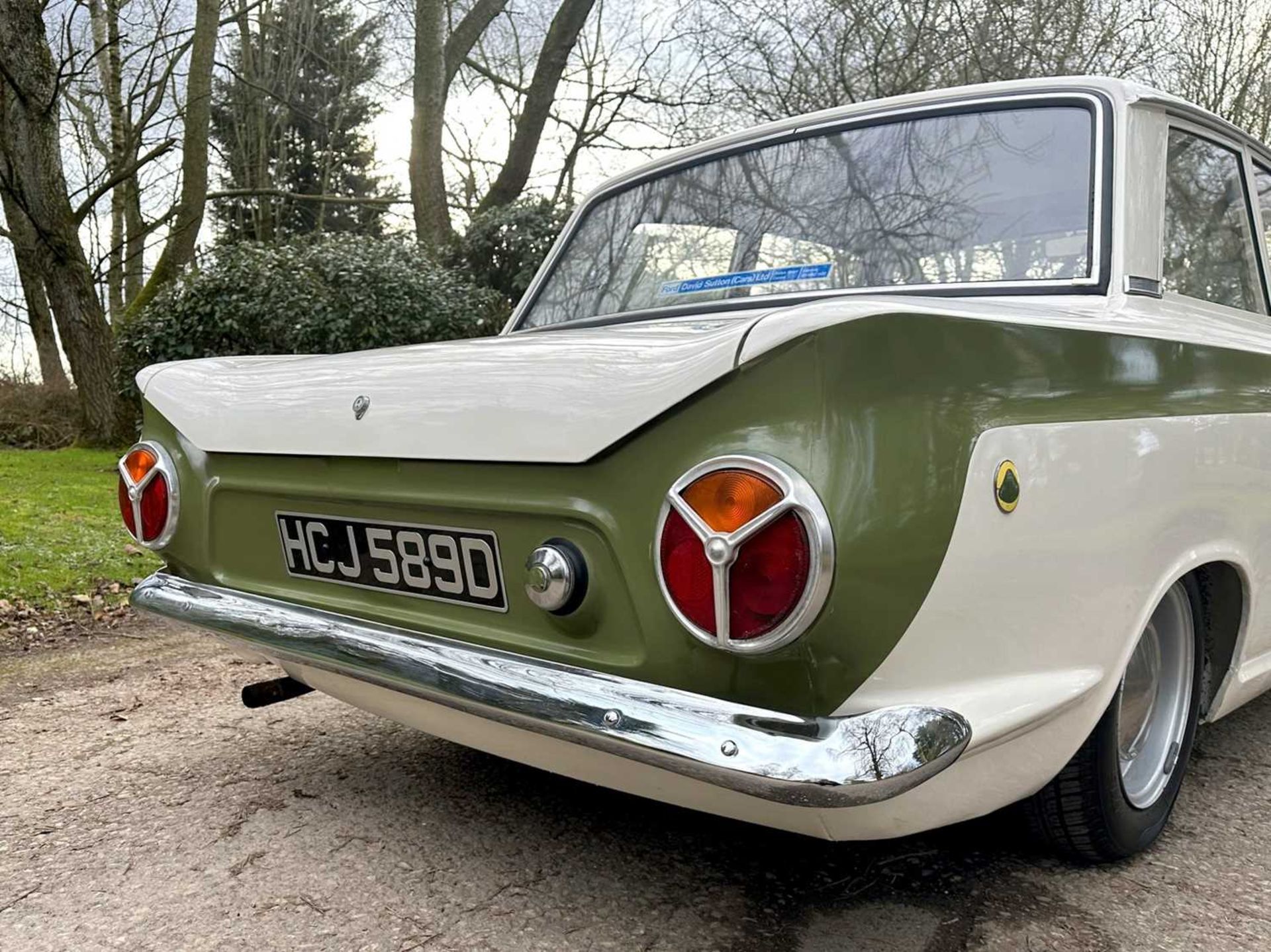 1963 Ford Lotus Cortina Pre-Aeroflow model, fitted with A-frame rear suspension - Image 48 of 58