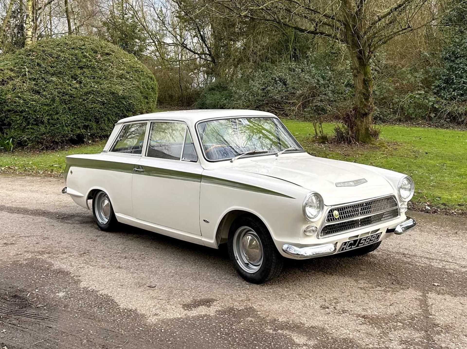 1963 Ford Lotus Cortina Pre-Aeroflow model, fitted with A-frame rear suspension - Image 5 of 58