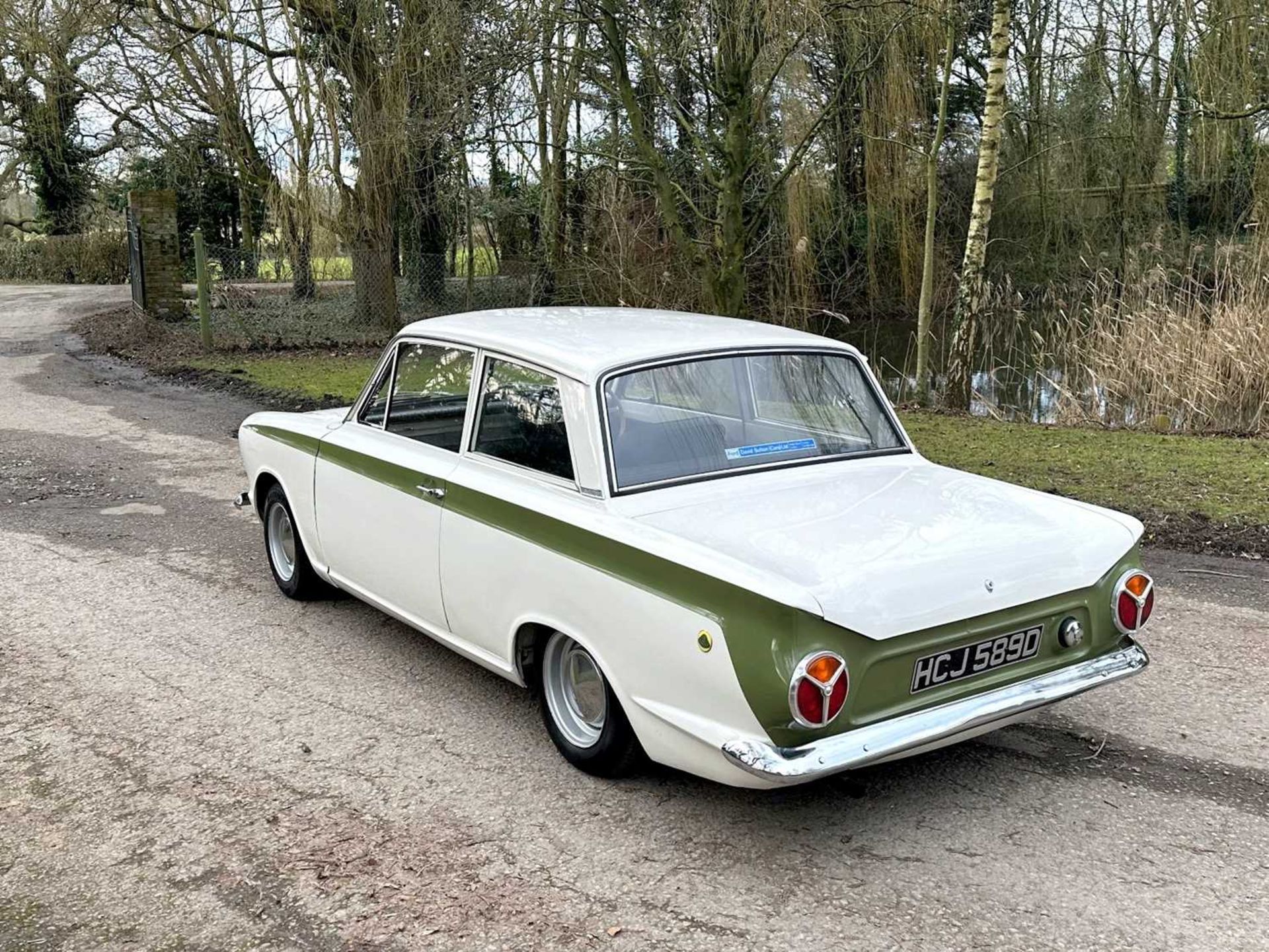 1963 Ford Lotus Cortina Pre-Aeroflow model, fitted with A-frame rear suspension - Image 21 of 58