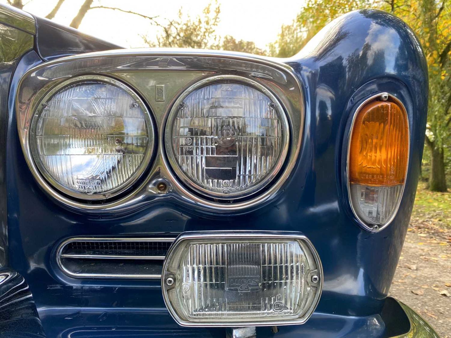 1971 Rolls-Royce Corniche Saloon Finished in Royal Navy Blue with Tobacco hide - Image 74 of 100