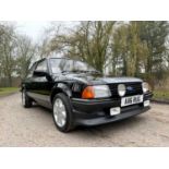 1983 Ford Escort RS1600i Entered from a private collection, finished in rare black