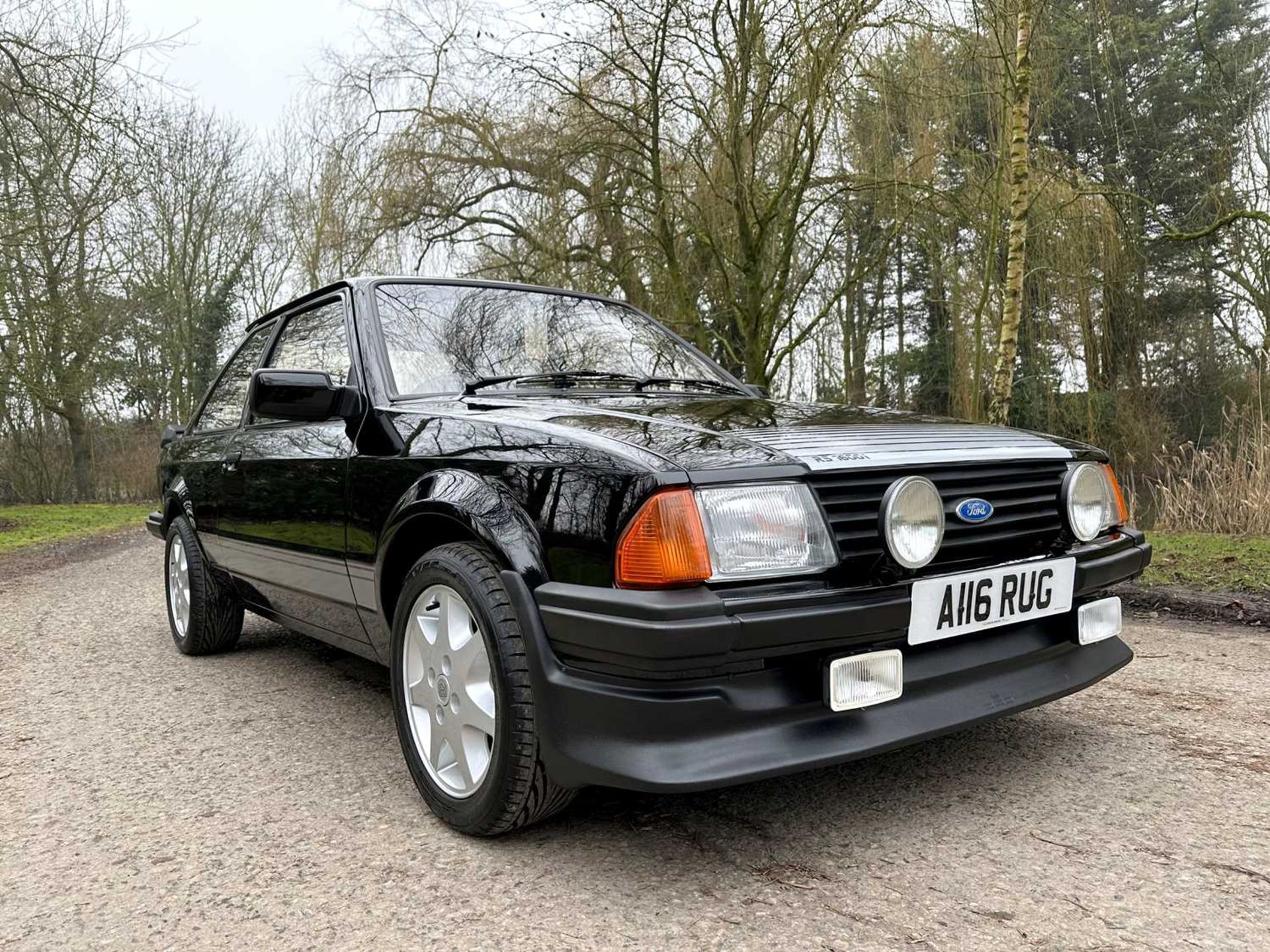 1983 Ford Escort RS1600i Entered from a private collection, finished in rare black