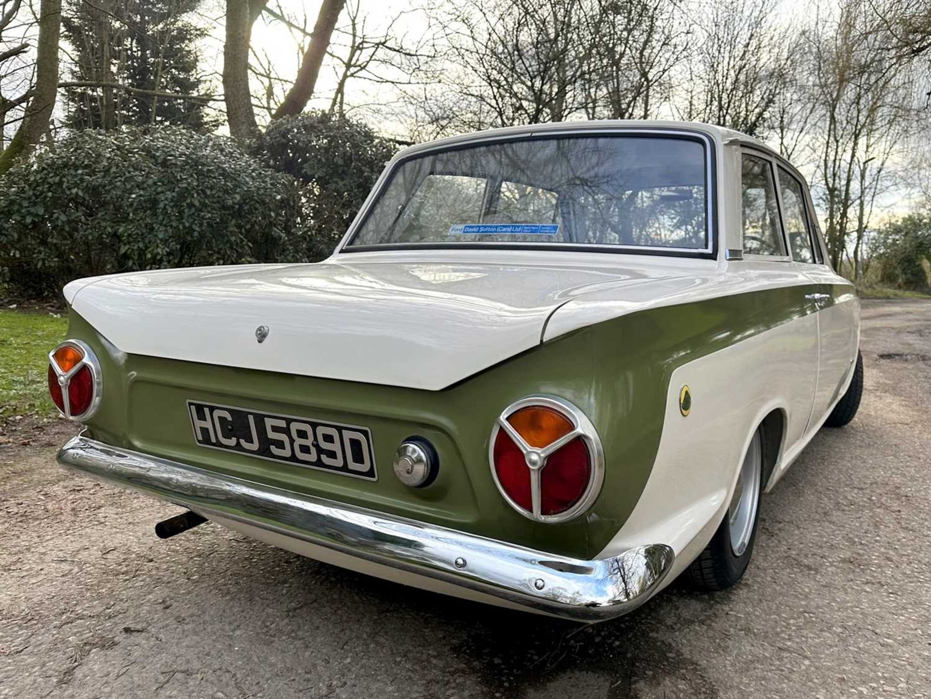 1963 Ford Lotus Cortina Pre-Aeroflow model, fitted with A-frame rear suspension - Image 22 of 58