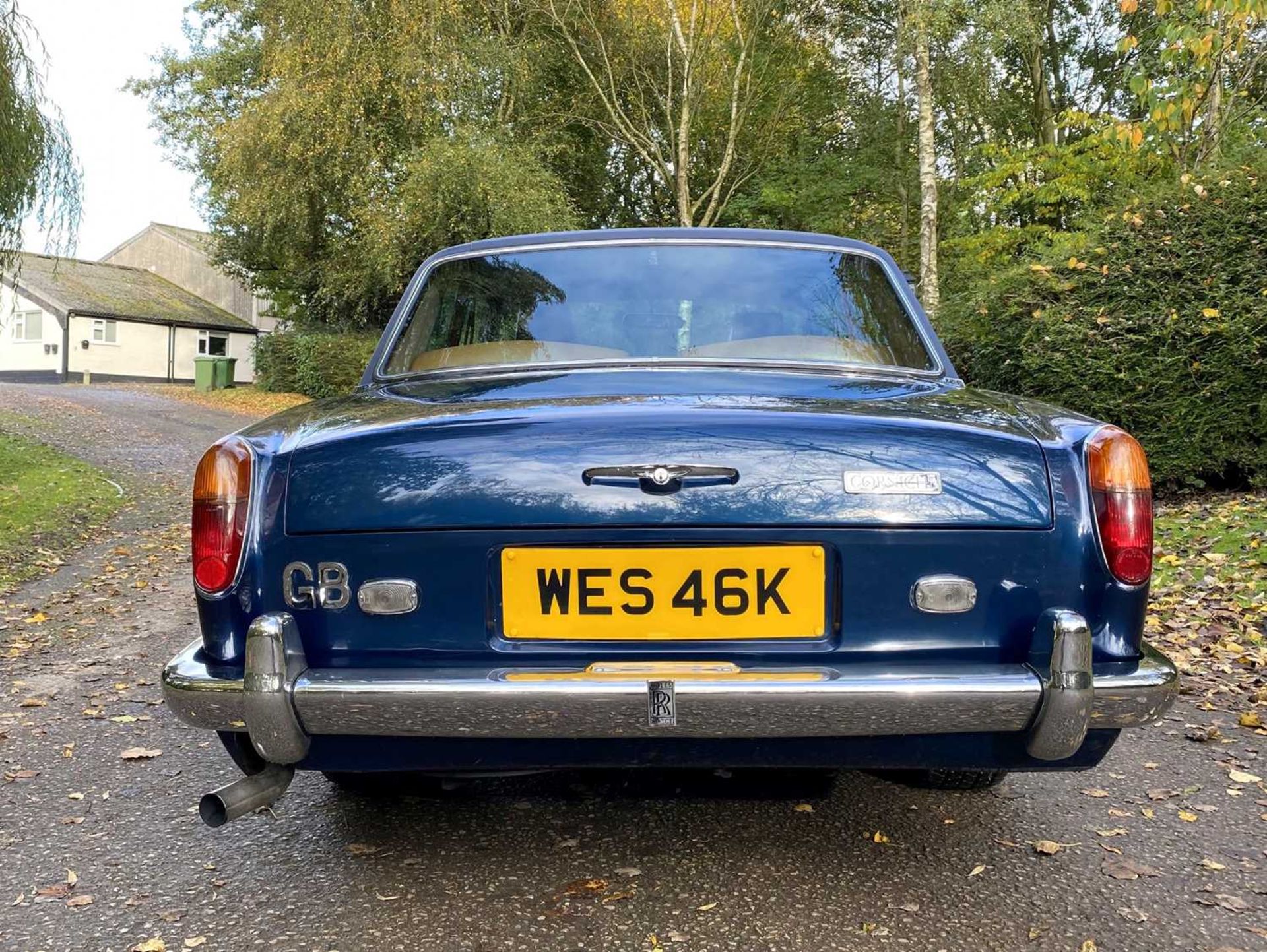 1971 Rolls-Royce Corniche Saloon Finished in Royal Navy Blue with Tobacco hide - Image 20 of 100