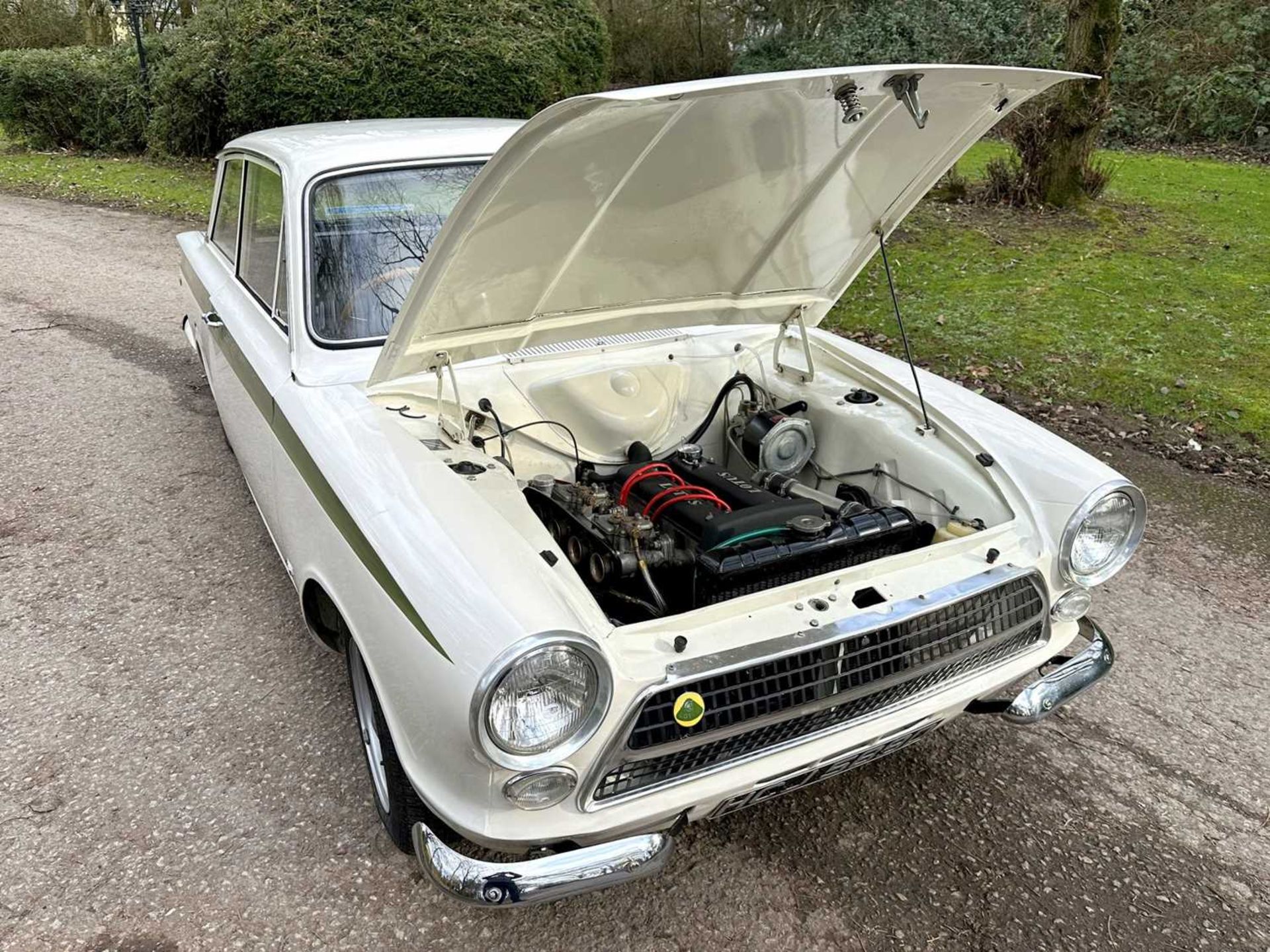 1963 Ford Lotus Cortina Pre-Aeroflow model, fitted with A-frame rear suspension - Image 15 of 58