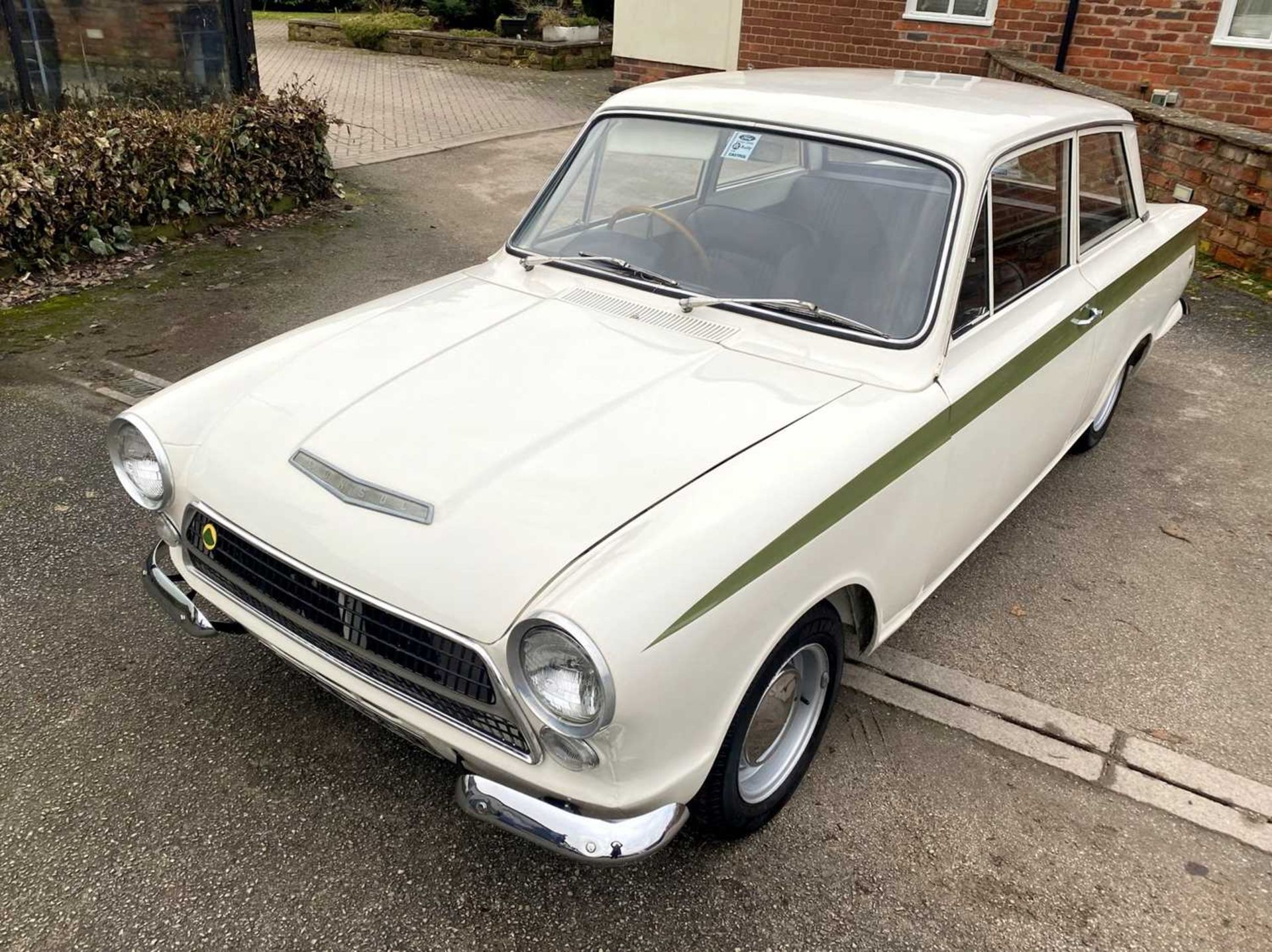 1963 Ford Lotus Cortina Pre-Aeroflow model, fitted with A-frame rear suspension - Image 4 of 58